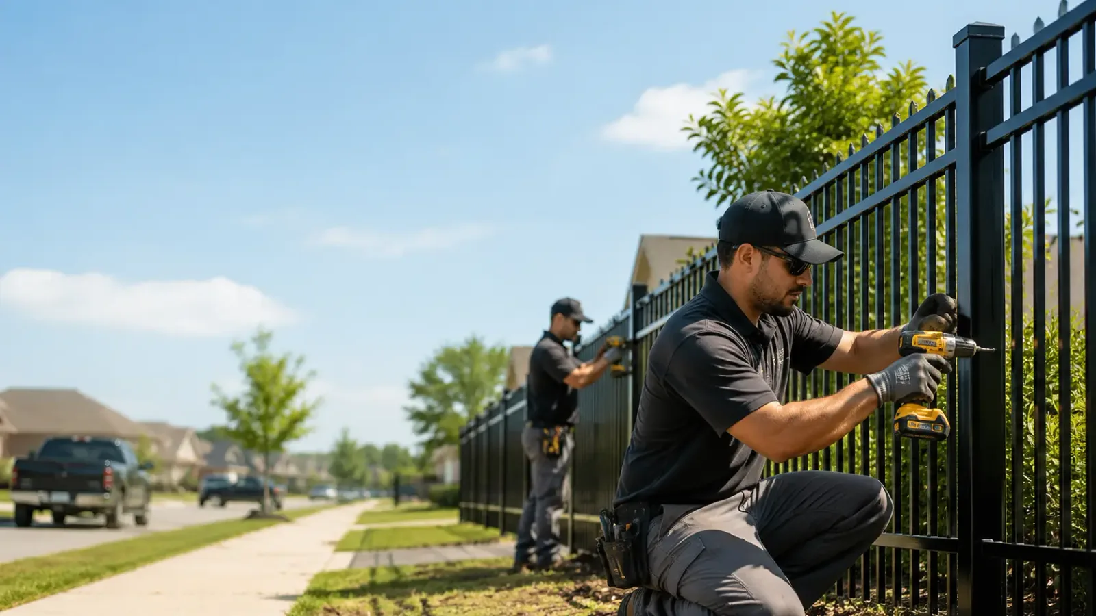 Metal Fence Installation in Robinsonville, MS